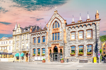 Altstadt, Bernkastel Kues, Rheinland Pfalz, Deutschland 