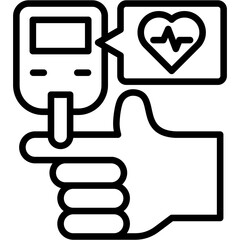Diabetes Test Icon