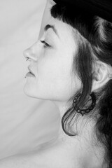 frauenportrait im profil © Markus Kammermann
