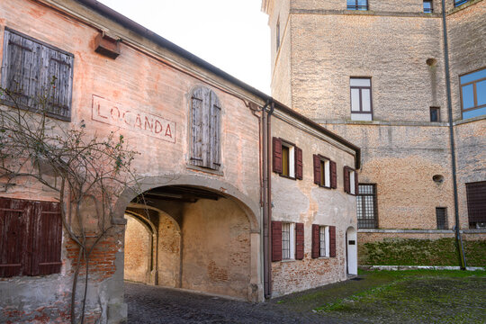 The castle of Mesola, Italy