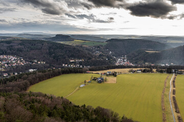 Aussicht vom Lilienstein 1