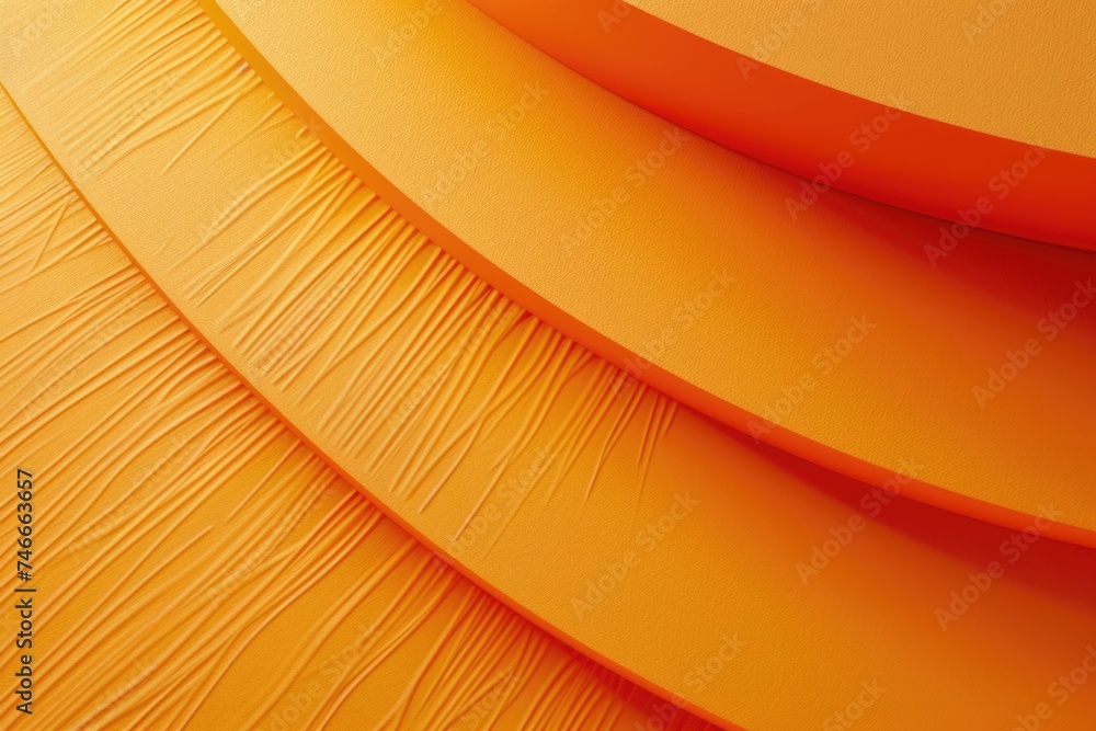 Wall mural A detailed view of a large orange object, suitable for various projects - Wall murals