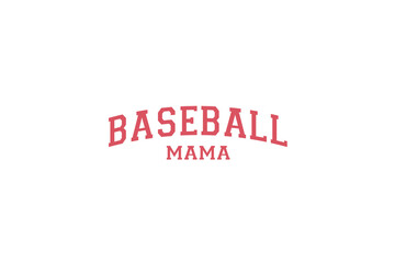 Retro Baseball Mama PNG sublimation 