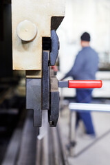 clamp for the upper segments of the hydraulic bending machine