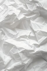 Obraz premium A detailed view of a white paper sheet. Suitable for business presentations