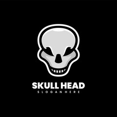 Free Vector Skull Head Mascot Design