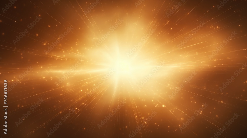 Poster a stunning starburst on a dark, dramatic background. ideal for design projects and artistic creation