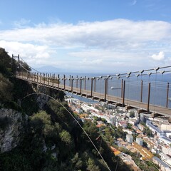 Windsor bridge Gibraltar Suspension Bridge