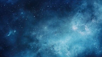 Obraz premium A space filled with blue and white stars. Suitable for various designs