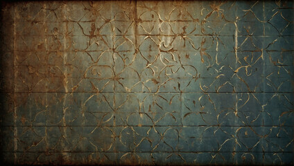 Vintage distressed pattern. Aged overlay on a clear background. Worn weathered surface.