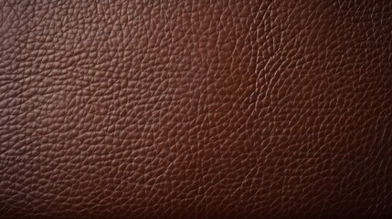 Fototapeta premium Dark brown leather texture closeup can be used as background.