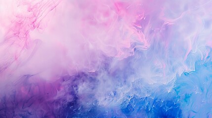 Vibrant Blue, Pink, and White Smoke Background