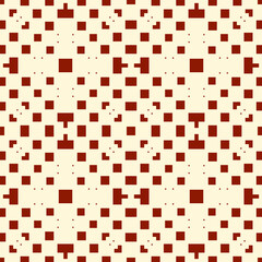 Geometric ornate. Checks, bars, figures seamless pattern. Checkered ornament. Squares, rectangles illustration. Tiles wallpaper. Ethnic motif. Mosaics background. Digital paper. Embroidery print
