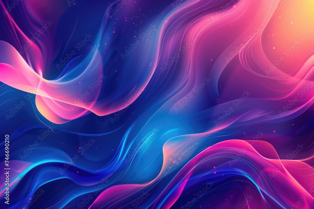 Poster abstract colorful gradient background for design as banner ads and presentation concept