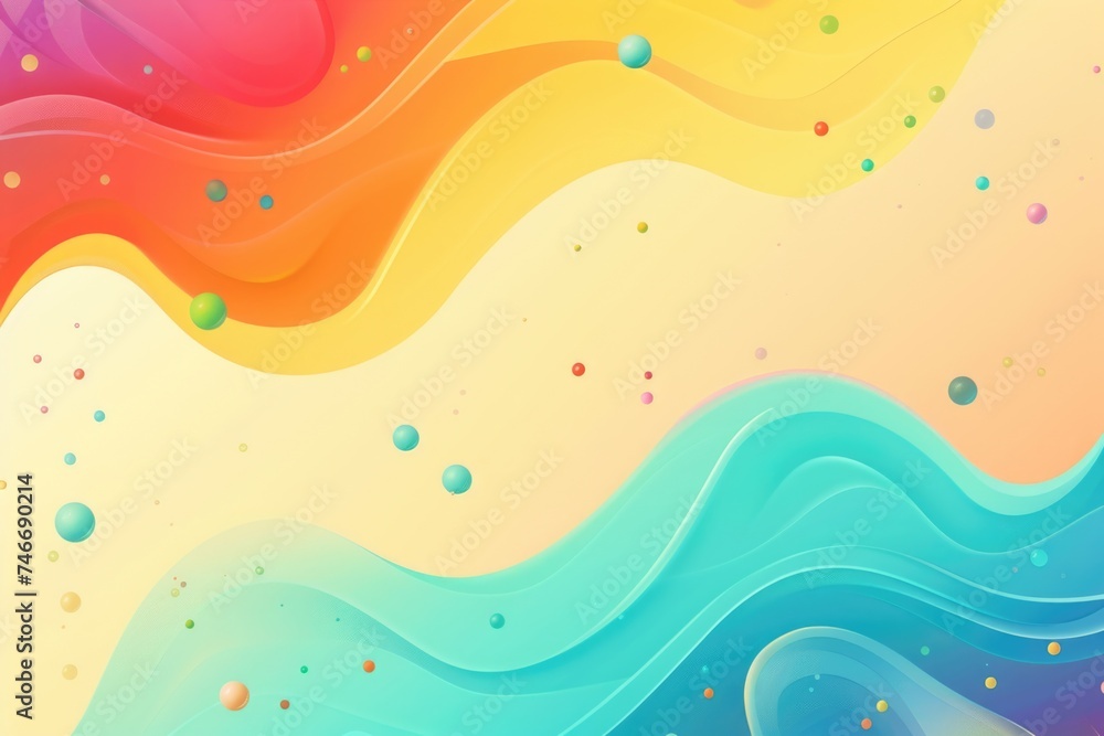 Poster abstract colorful gradient background for design as banner ads and presentation concept