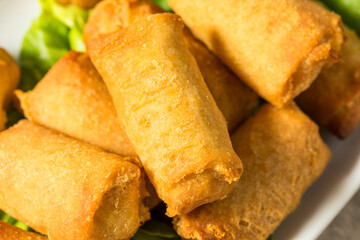 Chinese Deep Fried Vegetable Egg Rolls