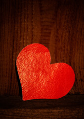 Red Heart Shape closeup - 746695401