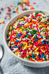 Sweet Sugary Candy Sprinkles