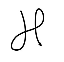 Hand drawn arrow Illustration Arrow Vector Black Doodle Handmade Grunge Isolated Sketch set on white background