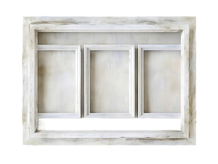 window isolated on white