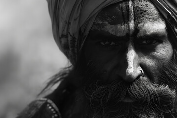 Sikh Warrior portrait