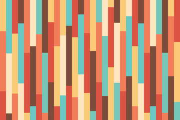 Colorful retro stripes pattern wallpaper background