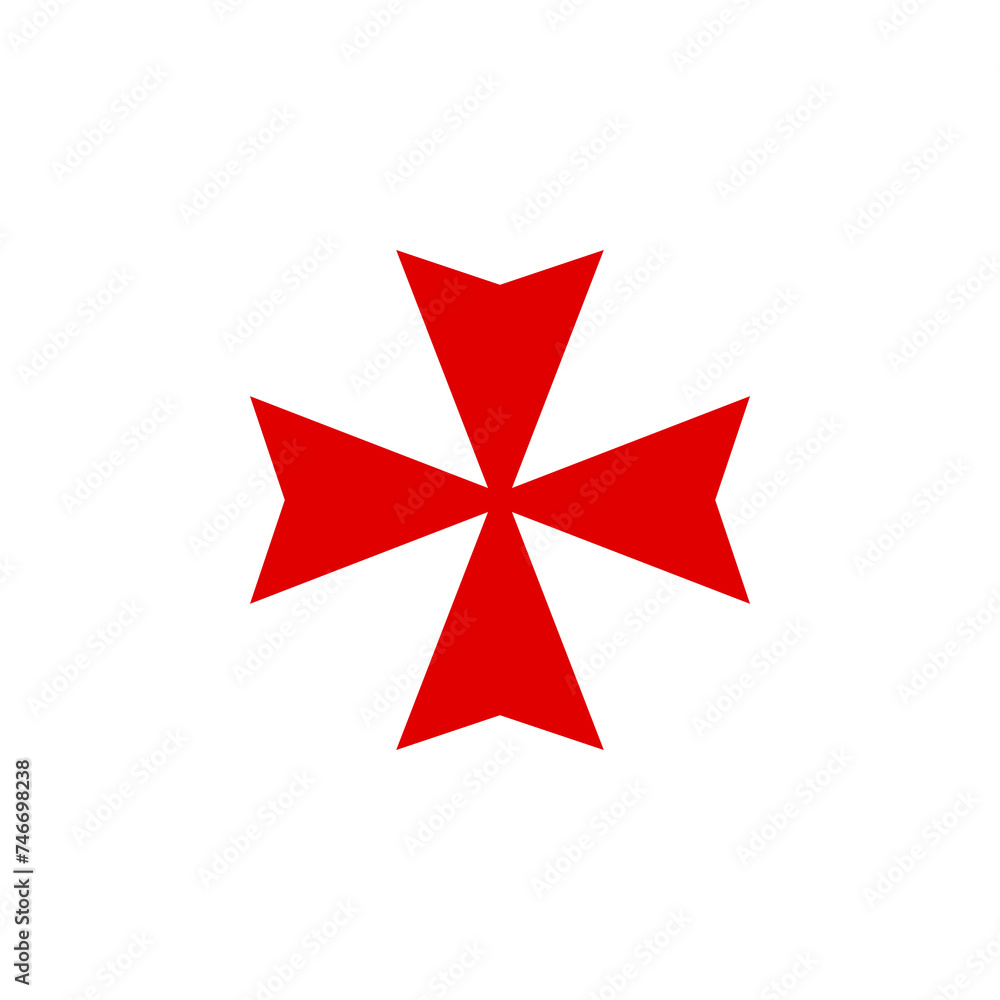 Wall mural The symbol of the Templars