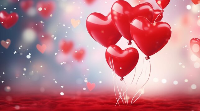 Saint Valentine s Day Background A Love Concept with Copyspace