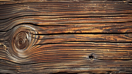 Authentic Weathered Wood Texture with Rich Grain Detail
