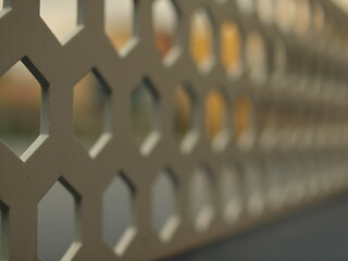 Close up of a fence
