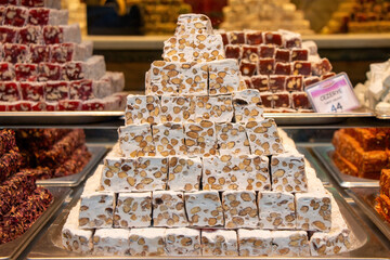 Turkish delights, candies and confections.