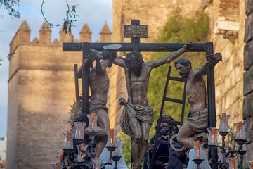 procesión de la hermandad de la carretería, semana santa de Sevilla