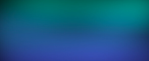 Header banner design with gradient points of green and blue on a black background.