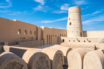 Bakhla Fortress, Oman, ancient fortresses, cities of Arabia, sights of Oman