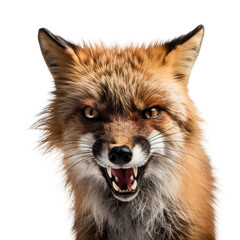 Obraz premium red fox isolated