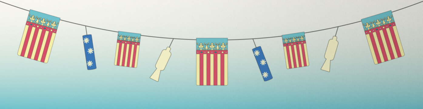 BANNER 970 X 250 BANDERAS Y PETARDOS FALLAS VALENCIA MARZO 2024