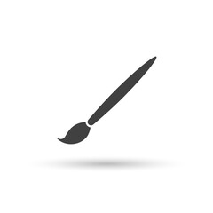 Paint brush icon vector. Paint brush symbol. Vector illustration