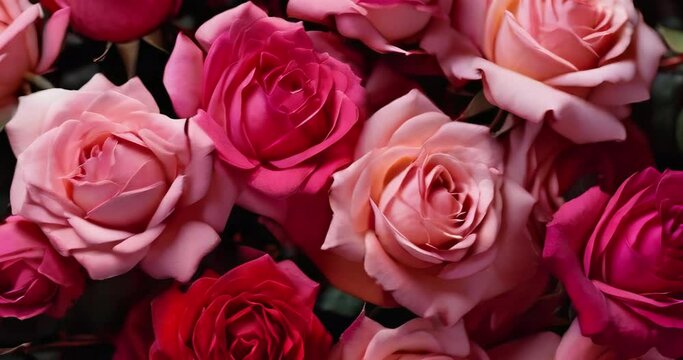 roses background, valentine day, woman's day, mother's day.