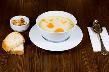 Tukish Tripe Soup / Traditional Iskembe Corbasi..