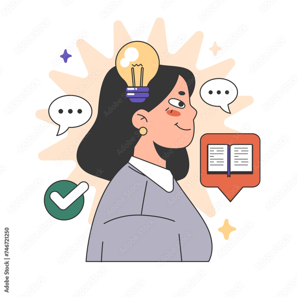 Poster training workshop. interactive training process. professional development.