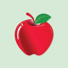 Colorful Apple vector design