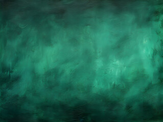 Fototapeta na wymiar Abstract dark green grey brush oil painting style texture background