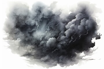 explosion of smoke