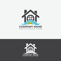 Construction Real Estate Logo and business logo concept