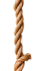 Knot Atop Manila Rope