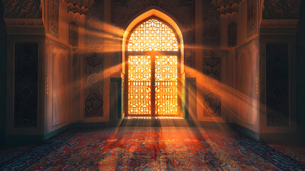 madan Kareem, Ramadan crescent moon, Eid Mubarak Islamic festival social media banner and Eid Mubarak Post Template, islam