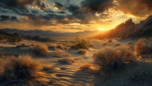 Nevada Mojave Desert, southern nevada, road in the desert, american desert, desert landscape, emty desert