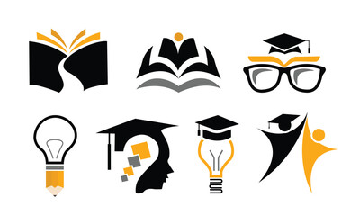 education icon vector, education logo icon vector