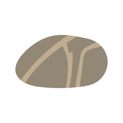 Vector sea pebbles. Hand drawn illustration for travel design.