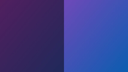  An illustration of a purple and dark blue gradient with one-half darkened.